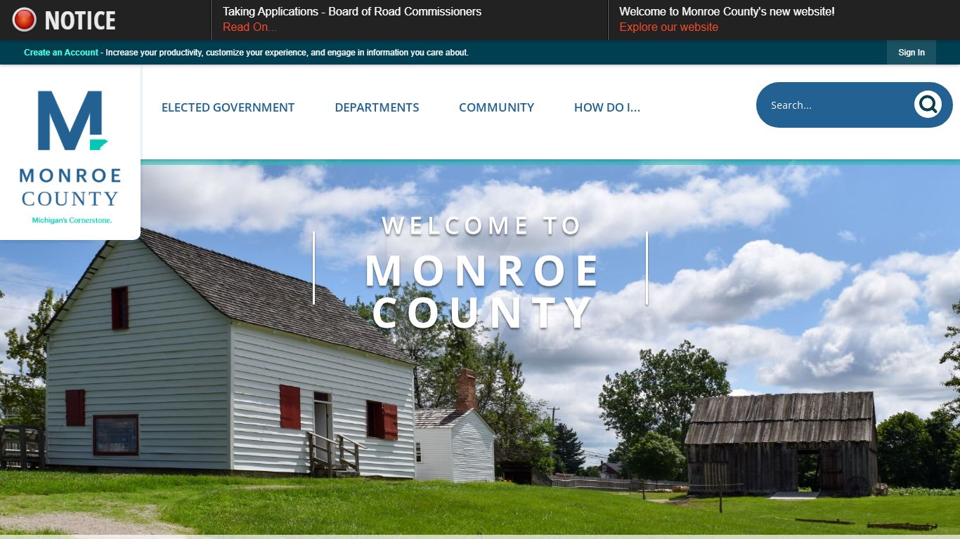 Welcome to Monroe County, Michigan